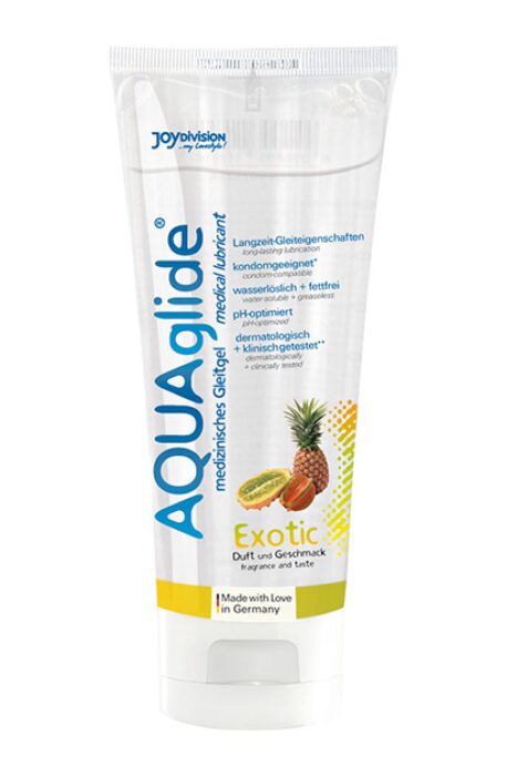 Lubricante sabor Exótico JOYDIVISION AQUAGLIDE 100 ml