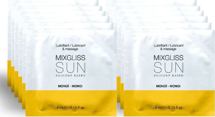 Lubricante Silicona Mixgliss Monoi 12 Monodosis