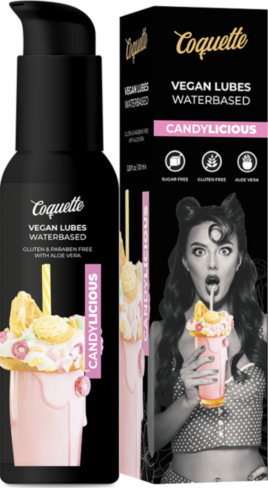 Lubricante vegano Candylicious 100ml - Coquette Chic Desire