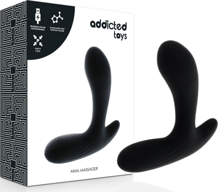Masajeador Anal Addicted Toys con Vibración Doble