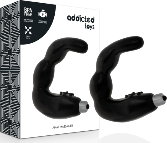 Masajeador Anal ADDICTED TOYS Prostate con Vibración Intensa