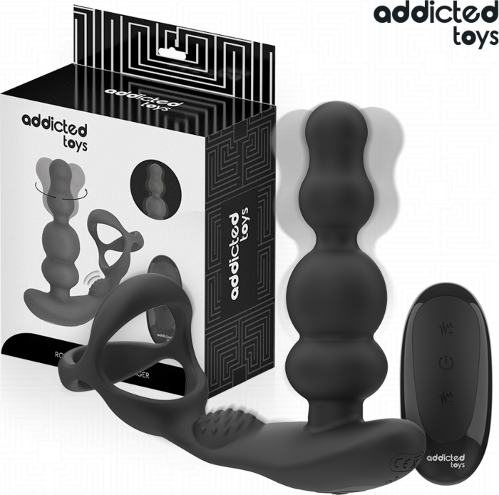 Masajeador Prostático Addicted Toys Control Remoto Masajeador Prostático Addicted Toys Control Remoto