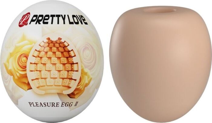 Masturbador Masculino Pretty Love Huevo Natural Masturbador Masculino Pretty Love Huevo Natural