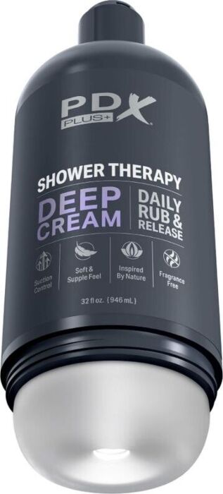 Masturbador PDX PLUS+ Deep Cream Diseño Discreto