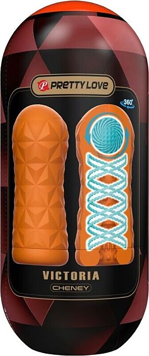 Masturbador Pretty Love Victoria Cheney Naranja