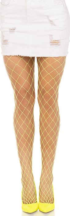 Medias Rejilla Diamond Leg Avenue Amarillo Sexy