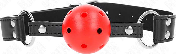 Mordaza de Bola KINK 4 cm Silicona Ajustable