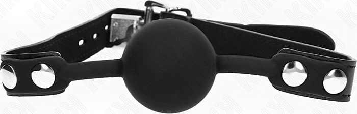 Mordaza de Bola KINK Modelo 1 Silicona 4 cm