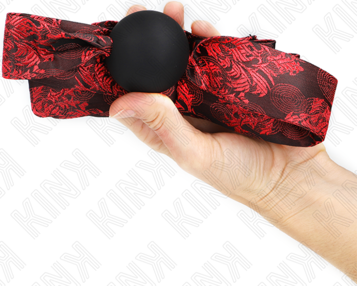 Mordaza de Bola KINK Silicona 4.5 cm - Control y Placer Mordaza de Bola KINK Silicona 4.5 cm - Control y Placer