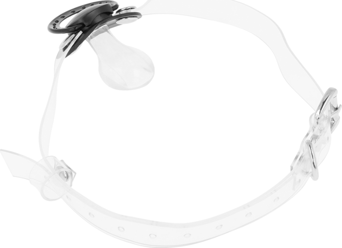 Mordaza OhMama Fetish Chupete Transparente