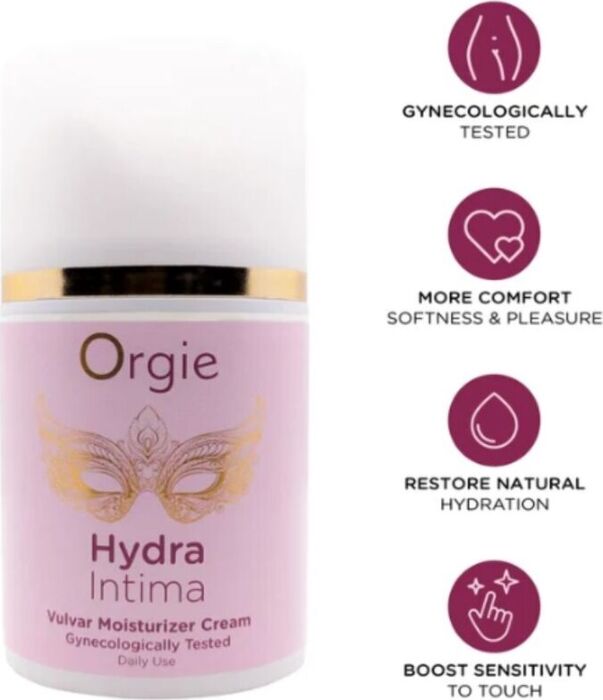 Crema ORGIE Hydra Intima | Hidratación vulvar diaria