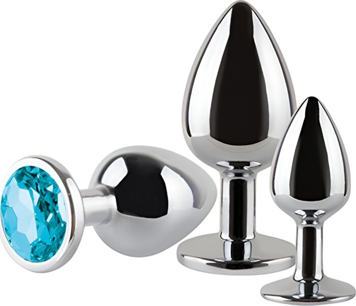 Pack 3 plugs anales S Pleasures Metal MAX