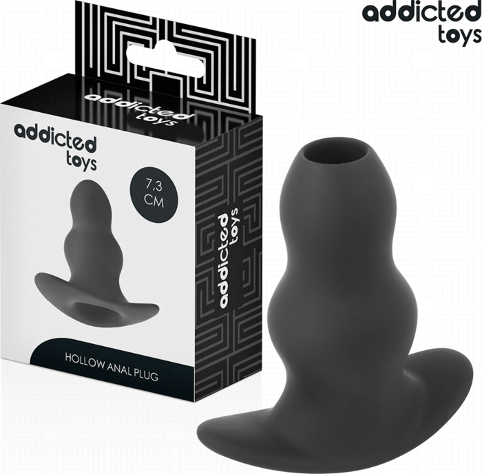 Plug Anal Hueco Addicted Toys Talla S 7,3 cm Plug Anal Hueco Addicted Toys Talla S 7,3 cm
