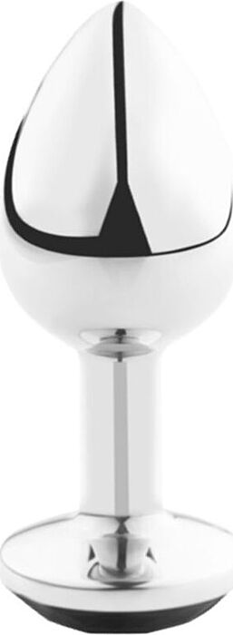 Metal Black Medium Anal Plug