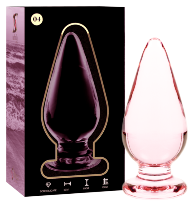 Plug Anal NEBULA SERIES BY IBIZA Modelo 4 Cristal