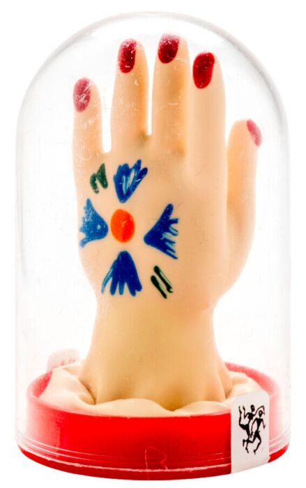 Preservativo Decorativo Condomerie Palma de la Mano Modelo 1 - Pintado a mano