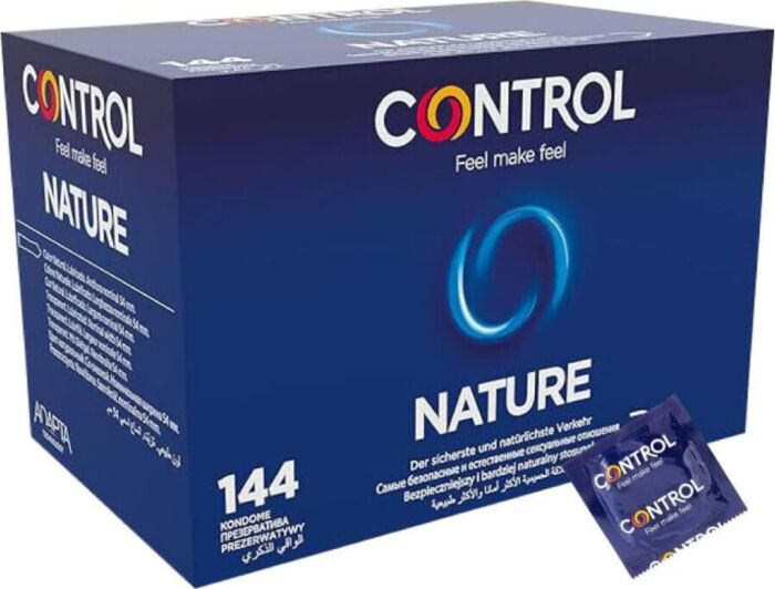 Preservativos CONTROL CONDOMS Nature 144 unidades Preservativos CONTROL CONDOMS Nature 144 unidades