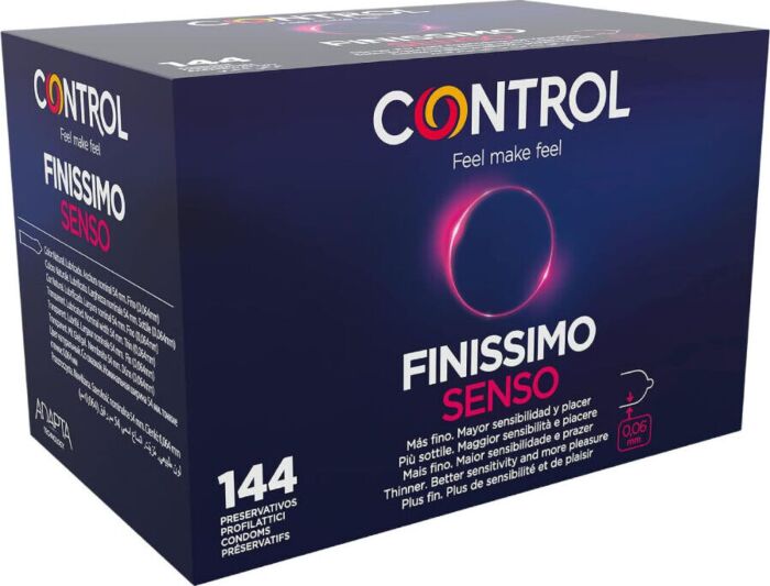 Preservativos CONTROL Finissimo Senso 144 uds