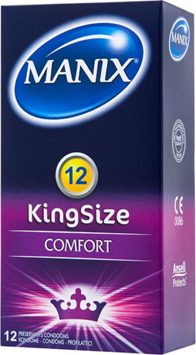 Preservativos Manix King Size 12 unidades Preservativos Manix King Size 12 unidades