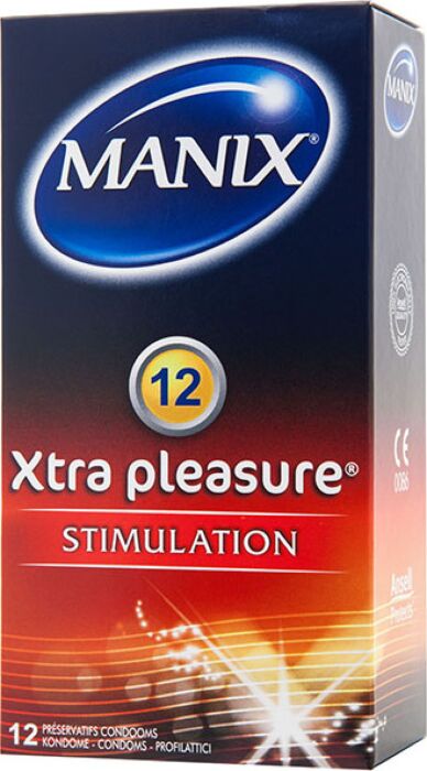 Preservativos Manix Xtra Pleasure 12 uds Preservativos Manix Xtra Pleasure 12 uds
