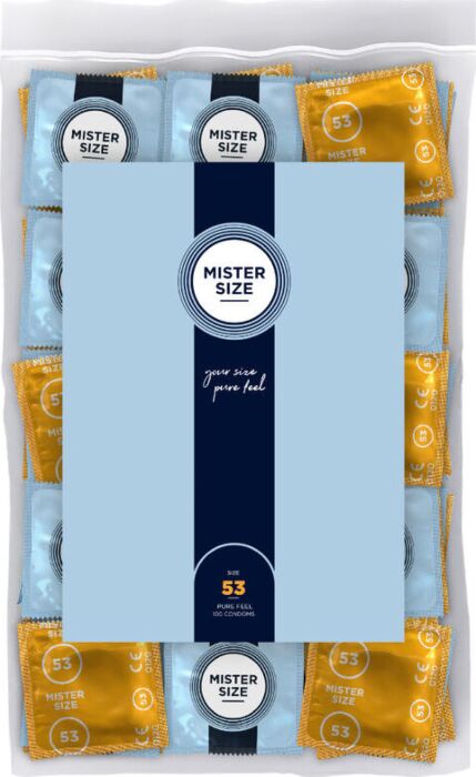 Preservativos MISTER SIZE 53MM - Ajuste Perfecto