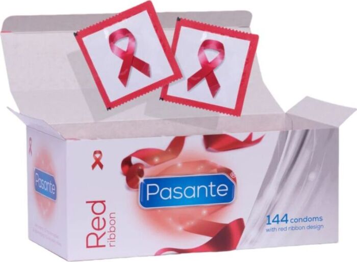Preservativos Pasante Red Ribbon 144 Unidades - Sensación Natural Preservativos Pasante Red Ribbon 144 Unidades - Sensación Natural