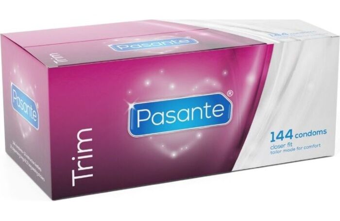 Preservativos Pasante Trim Ajustado 144 Unidades
