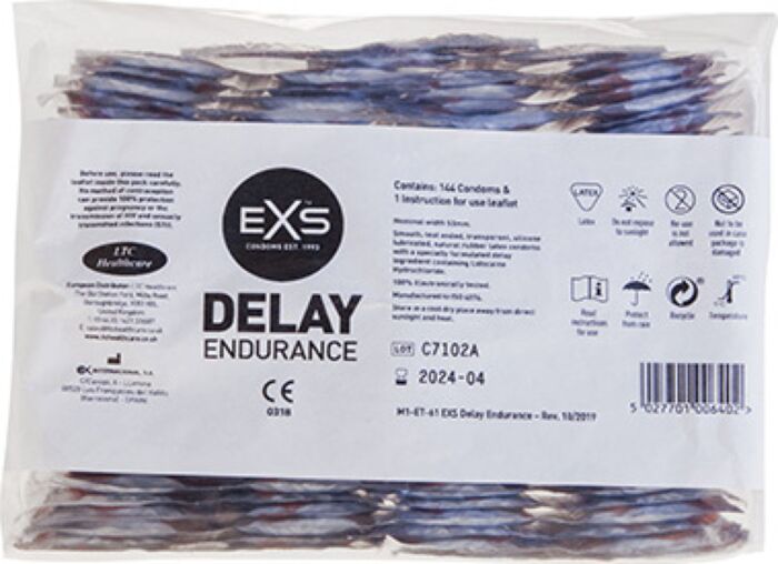 Preservativos retardantes Exs Endurance Delay 144s