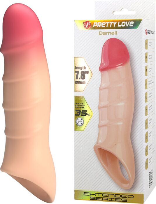 Funda para pene Pretty Love Darnell | Estimulación realista Funda para pene Pretty Love Darnell | Estimulación realista