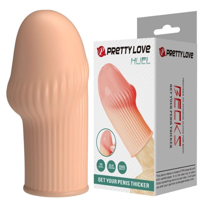 Funda Penis Pretty Love Huel | Aumenta el grosor Funda Penis Pretty Love Huel | Aumenta el grosor