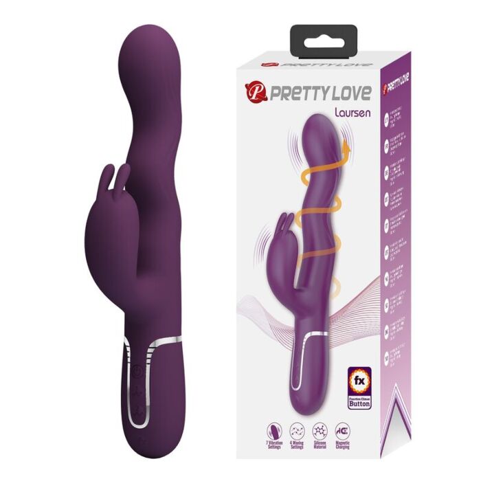 Vibrador Rabbit High Tech Loursen | Estimulación dual Vibrador Rabbit High Tech Loursen | Estimulación dual