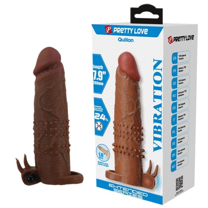 Funda vibradora FOR HIM QUILLON | Más estímulo Funda vibradora FOR HIM QUILLON | Más estímulo