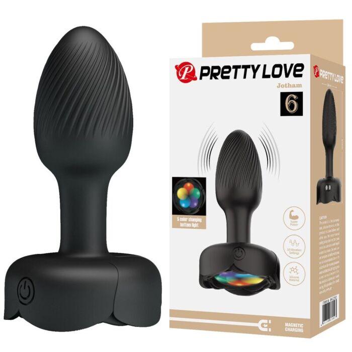 Plug anal vibrador ANAL TOYS Pretty Love | 10 modos Plug anal vibrador ANAL TOYS Pretty Love | 10 modos