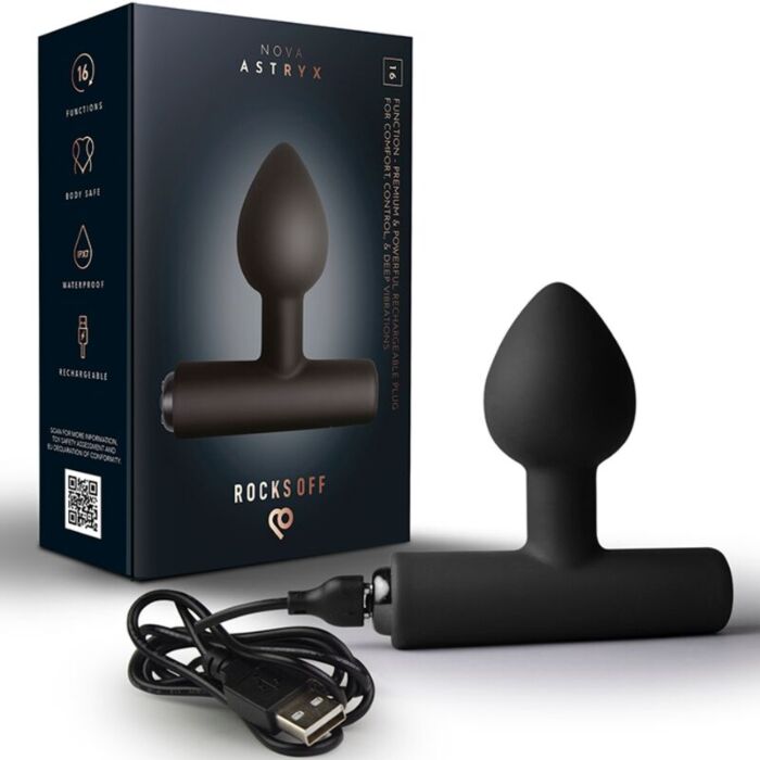Vibrador Anal Rocks-Off Nova Astryx | 16 funciones potentes Vibrador Anal Rocks-Off Nova Astryx | 16 funciones potentes