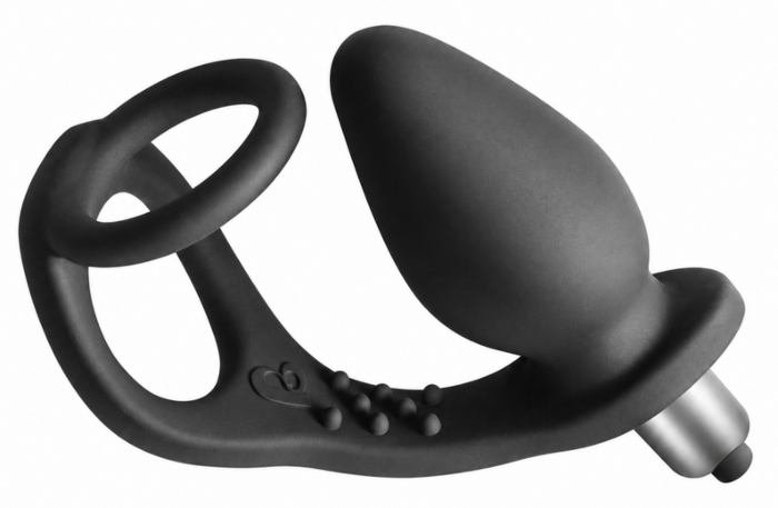Vibrador prostático ROCKS-OFF RO-ZEN | doble anillo