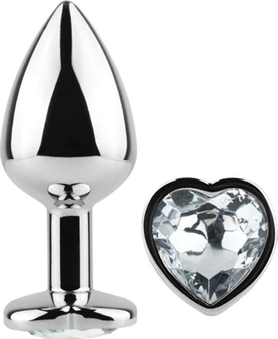 Corazón de Cristal Butt Plug - Talla S