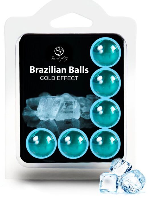 Set 6 Brazilian Balls Secretplay Efecto Frío