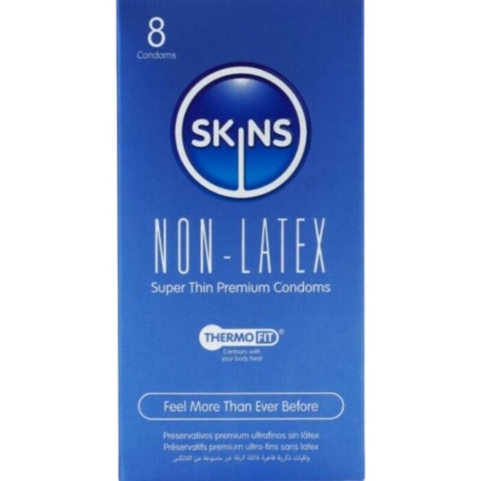 Preservativos SKINS Pack de 8 | Sensación natural Preservativos SKINS Pack de 8 | Sensación natural