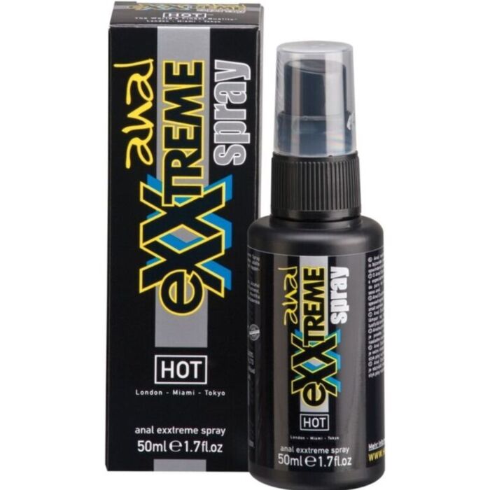 Spray Anal HOT Exxtreme 50ml para coito anal lujurioso