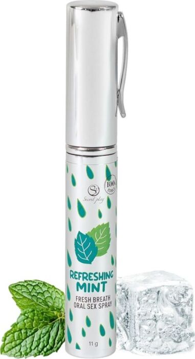 Spray Oral Secretplay Menta Refrescante 11g Spray Oral Secretplay Menta Refrescante 11g
