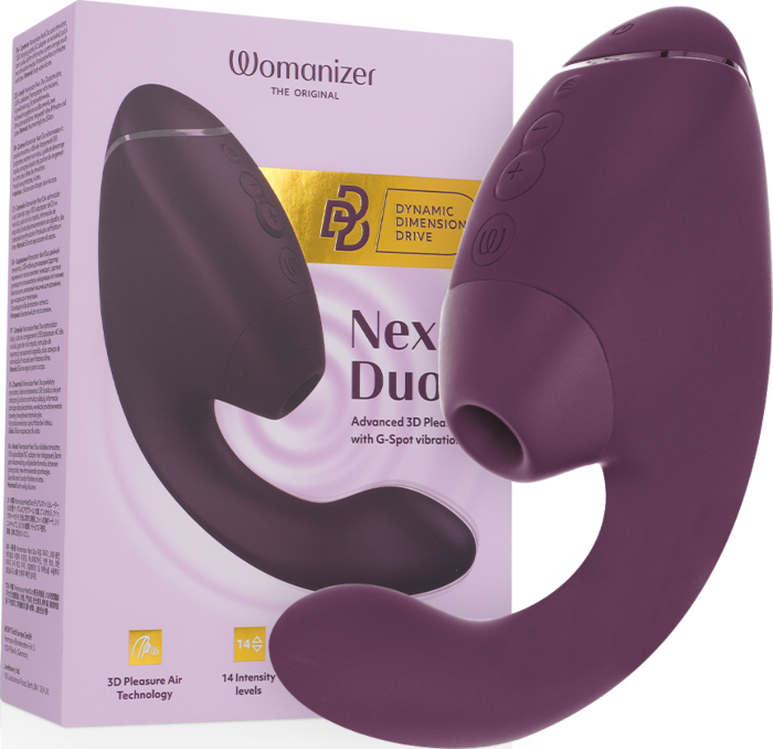 Succionador Womanizer Duo Next Clítoris y Punto G Succionador Womanizer Duo Next Clítoris y Punto G