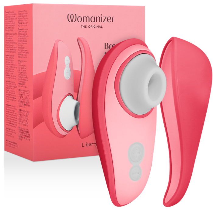 Succionador Womanizer Liberty 2 Rosa - Placer Compacto