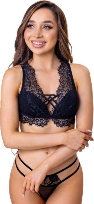 Sujetador Irina Livco Corsetti Encaje Negro S/M Sujetador Irina Livco Corsetti Encaje Negro S/M