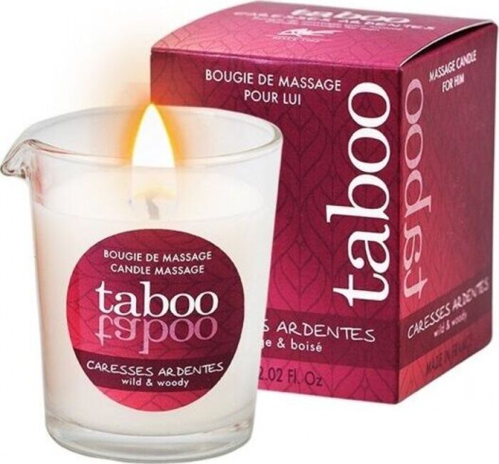 Vela de masaje RUF Taboo aroma helecho Vela de masaje RUF Taboo aroma helecho
