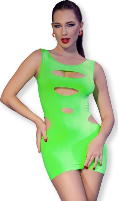 Vestido Sexy Chilirose CR 4621 Verde Sin Costuras