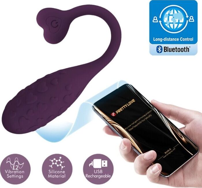 Vibrador con app PRETTY LOVE Fisherman Huevo