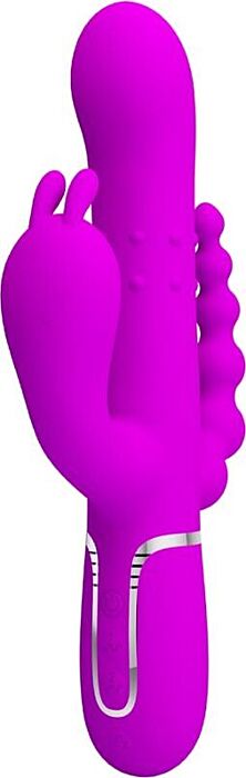 Vibrador Pretty Love Cammy 4 en 1 Rosa