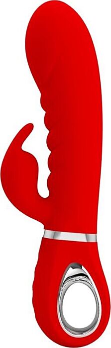 Vibrador Pretty Love Prescott Multifunción Rojo Vibrador Pretty Love Prescott Multifunción Rojo