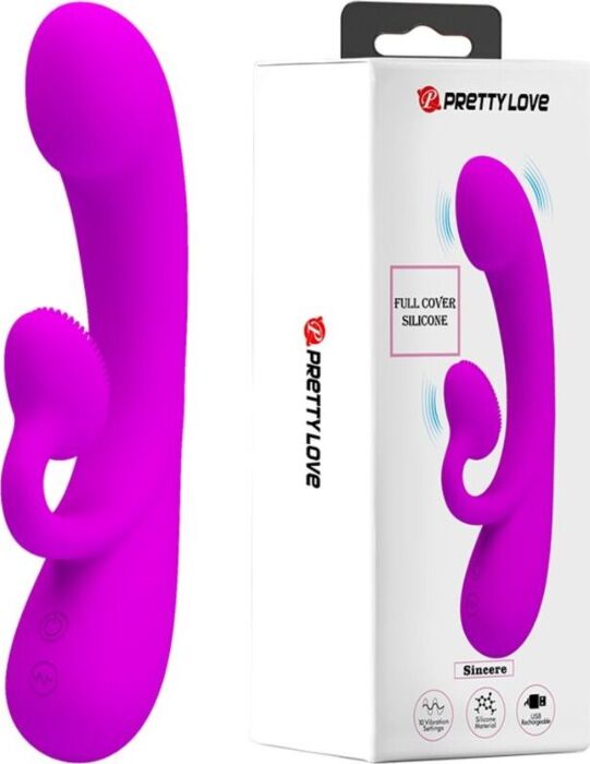 Vibrador Pretty Love Sincere Succionador Clítoris Vibrador Pretty Love Sincere Succionador Clítoris
