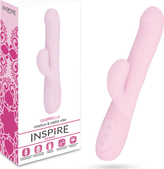 Vibrador Rabbit Inspire Gabriella con 12 funciones